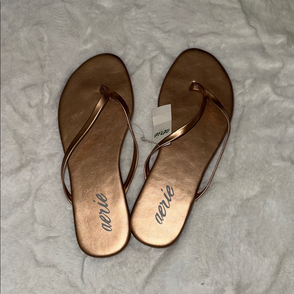 Aerie Women's Copper Sandals